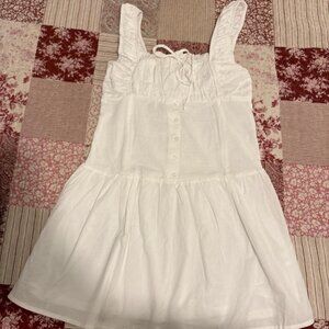 Charming White Kids Dress